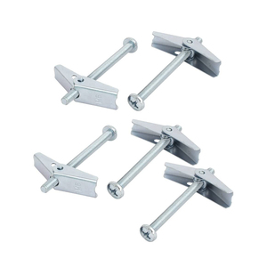 <span class=keywords><strong>Vis</strong></span> en acier métallique 3/16x3 ", 10mm M12 M10, papillon à ailes galvanisé, <span class=keywords><strong>mur</strong></span> sec <span class=keywords><strong>creux</strong></span>, ressort, boulon d'ancrage - Product Image 1