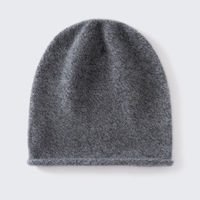 Bonnets en cachemire de luxe avec des chapeaux tricotés personnalisés et chauds pour l'hiver