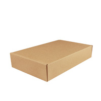 Boîtes en papier kraft écologiques personnalisées avec logos pour emballages, boîtes d'expédition et de colisage réutilisables pour le commerce électronique