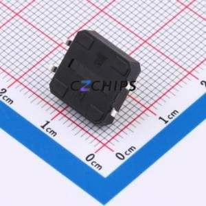 TS-1094TS-B3D2-T-Y Tactile Switch SMD-4P,12x12mm Switch 2.5N Vertical Mount 12mm 12mm - Product Image 2