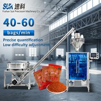 Machine d'emballage verticale automatique haute vitesse FFS pour aliments, thé en poudre, sachets en plastique, papier et feuille métallique, remplissage multi-voies