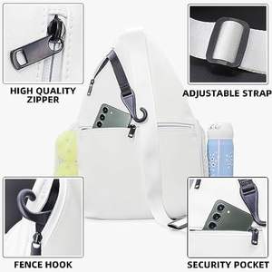 Bolsa Deportiva de Hombro Ajustable, Versátil y Elegante, Personalizada, Impermeable, de Nailon, para Raquetas de Pickleball, para Hombres y Mujeres - Product Image 5