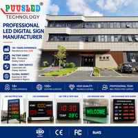 Panneau d'affichage LED P3.75 pour taux de change bancaire, écran numérique rouge pour taux de devises, écran de comptoir de hall d'hôtel