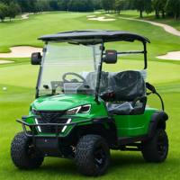 Beemotor Nouveau Design Luxe Chariot de Golf Électrique 72V Lithium 4 Places, Moteur Électrique Voiturette de Club Luxe Buggy Tout-Terrain