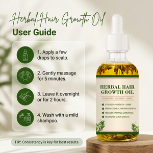 Huile Essentielle Capillaire aux Extraits Végétaux, Mélange de Plusieurs Extraits de Plantes pour Soigner <span class=keywords><strong>le</strong></span> Cuir Chevelu et les <span class=keywords><strong>Racines</strong></span> des Cheveux - Product Image 2