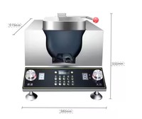 Machine à wok robotisée en acier inoxydable en forme de U Semikron 3500W/5000W, équipement de cuisine commercial automatique 220V/110V pour riz frit