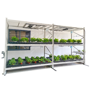 Vassoi per piante Microgreen rack per coltivazione verticale sistema di coltivazione idroponica sistema di coltivazione verticale luci vegetali - Product Image 3
