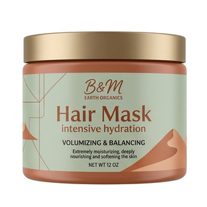 Masque capillaire pour une croissance rapide des racines, produits d'usine directe, complexes d'acides aminés, crème capillaire pour hommes et femmes, essences lissantes - Product Image 2
