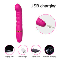 Stimulateur vaginal en silicone à commande par application à longue distance, stimulateur clitoridien et anal, jouets sexuels pour adultes pour femmes