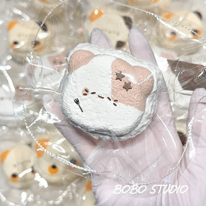 Jouet anti-stress rebondissant en forme de sandwich chaton mignon - Product Image 4