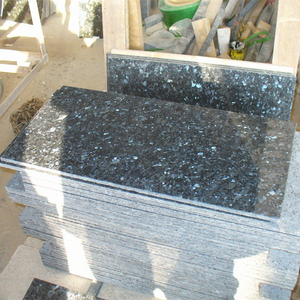 Sun Rising Natural Granite  Blue Pearl Good Price for Countertop and Flooring Tiles