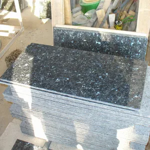 Sun Rising Natural Granite Blue Pearl Guter Preis für Arbeits platten-und Bodenfliesen