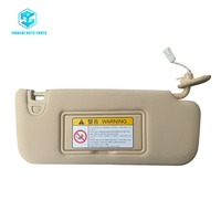 Pare-soleil de voiture avec miroir de maquillage pour Zotye Damai X7, côté conducteur, accessoires de remplacement
