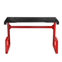 Chaise de jeu ergonomique la plus vendue, confortable et saine, bureau d'ordinateur portable en forme de L avec plateau en MDF durable, structure métallique, design écologique