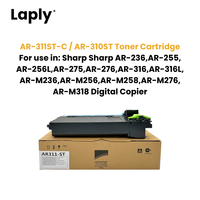 Cartouche de toner compatible Laply AR-311ST-C/AR-310ST pour photocopieur avec puce, noir, rendement 16K pages, garantie 18 mois