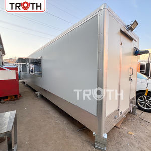 Food Truck Truth, remorque de restauration mobile entièrement équipée, chariots mobiles de crème glacée et de café en plein air, remorques de restauration entièrement équipées - Product Image 6