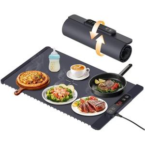 Foldable Coil Tray Portable Adjustable Temperature Silicone Food Mat Household Use - Product Image 4
