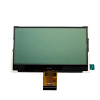 Écran LCD FSTN positif transflectif graphique 132x64 personnalisé, mono gris, 2,9 pouces, 8 bits, MCU parallèle, connecteur 28 broches, FPC ST7567
