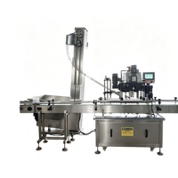 Ligne de remplissage automatique de poudre de farine en bouteille, machine de dosage à vis sans fin, ligne d'emballage de poudre pour mise en conserve