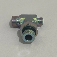 Pièces d'excavatrice sur roues Hyundai : Connecteur en T X810-085153 pour vanne de commande principale hydraulique et pièces de moteur d'excavatrice