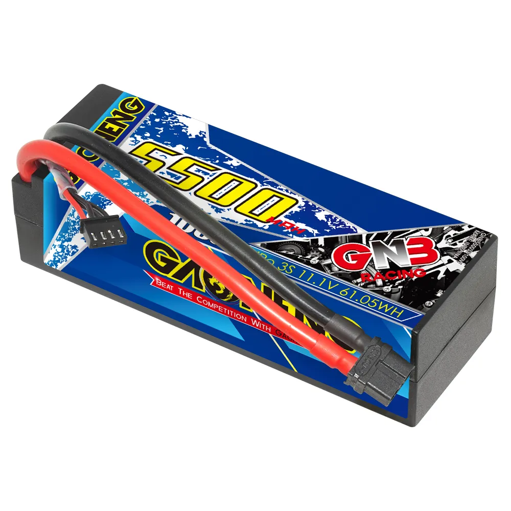 GNB GAONENG 5500MAH 3S 11.1V 100C 200C gnkablolu sert çanta RC LiPo pil RC araba 1/8 1/10 5000MAH 5200MAH güncellendi