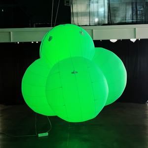 Nuage gonflable personnalisé pour plafond, nuage gonflable géant pour la décoration de scène/mariage/fête/équipement publicitaire - Product Image 4