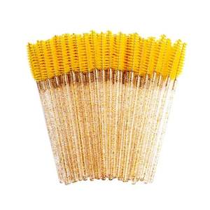 Pinceau à cils en cristal jetable, 50 pièces/sac, brosse nettoyante pour cils, brosse à mascara en cristal, vente en gros - Product Image 3