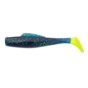 Señuelo de Pesca de Silicona Suave, Cola en T, Doble Color, 1 Pieza, 12 cm, Perca, Mandarín, <span class=keywords><strong>Zman</strong></span>, Flotante, Sin Anzuelos, Cola de Paleta, TPE, Señuelo Suave con Cola en T - Product Image 4
