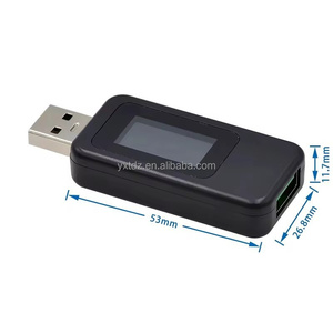 TOPCUS KWS-MX18L Probador USB con Pantalla a Color, Voltímetro Digital, Amperímetro, Medidor de Potencia de Carga, Detector USB MX18 - Product Image 3