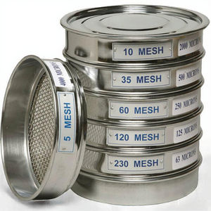 304 Edelstahl-Drahtgewebe Gewebtes Einfaches Standard-Prüfsieb Grobe Maschenweite (5-50 <span class=keywords><strong>Mesh</strong></span>) Robust Korrosionsbeständig - Product Image 3