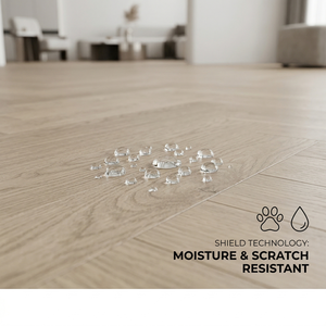Meilleur Choix <span class=keywords><strong>Parquet</strong></span> Chevron en Chêne Blanc à Clipser – Durable, Sans Limite d'Épaisseur, Texture Moderne pour Intérieur - Product Image 4