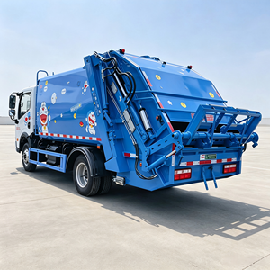 รถบรรทุกอัดขยะอัตโนมัติ Dongfeng Dolica 7 ลูกบาศก์เมตร แบบปรับแต่งได้ พร้อมระบบไฮดรอลิกสำหรับเก็บขยะ  มีจำหน่าย - Product Image 6