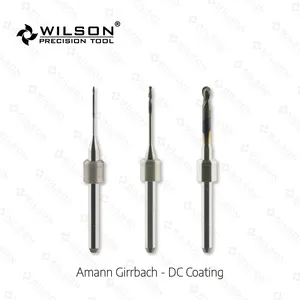 Cadcam Milling Burs DC Diamond Carbon CVD Coating fit for Amann Girrbach Machines-Cutting Zirconia Cadcam bur