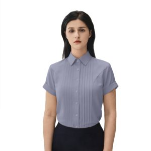 Female <strong>100</strong>% <strong>Cotton</strong> Women 4 XL Work <strong>Wear</strong> Shirts 2026 Woman Shirt Short Sleeve Shirts for Women New Styles - Product Image 4