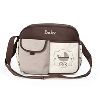 Sac à couches personnalisé, fourre-tout de grande capacité, Kits de maternité, sacoche à couches