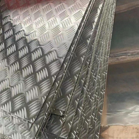 Stucco lembaran aluminium timbul redup, kulit oranye, plat berlian dua sisi bola kulit oranye terang bertekstur