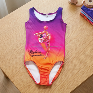 Justaucorps pour filles danse Ballet gymnastique body tenue justaucorps-tout-petits et grands enfants femmes personnaliser Loetard pour la danse - Product Image 3