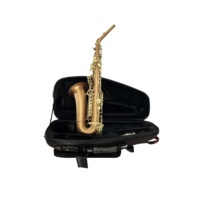SEASOUND OEM Professional Vintage Red and Yellow Body Reinforced Stern Alto Saxophone JYAS112DVGRD+VGYW Eb Tone