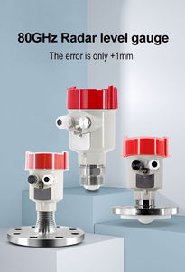 Hochpräziser Radar füllstand messer Direkt 80GHz Flansch anschluss RS48 Wasserstands ensor - Product Image 6
