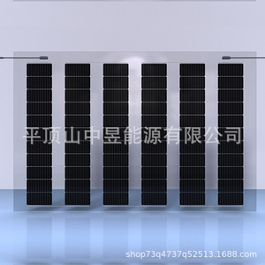 Panel Solar de Doble Vidrio de 250W con 45% de Transmitancia, Módulo Fotovoltaico sin Marco de Grado Industrial - Product Image 1
