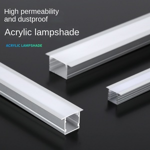 แถบไฟอลูมิเนียมโปรไฟล์ LED รูปตัว V ที่กำหนดได้เองแถบอลูมิเนียมฮีทซิงค์พร้อมบริการประมวลผลการดัด - Product Image 6