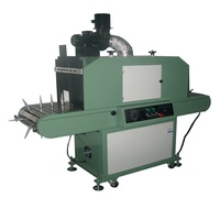 Máquina de Curado UV Semiautomática M-2030UVS, Nueva, para Botellas de Champú, Cilindro de Serigrafía, Secador UV 3000W 3P380V, 1 Año de Garantía