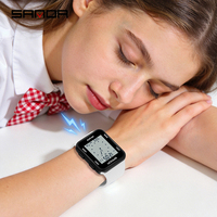 Jam Tangan Elektronik SANDA 9506 Baru untuk Pria, Tali TPU, Tahan Air 5ATM, Jam Tangan Wanita, Kalender, Multifungsi, Olahraga, Jam Tangan Pelajar