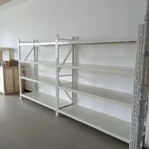 250KG New Light Heavy Duty Metal Storage Shelving Rack Galvanized Warehouse Steel Shelves With Certificate