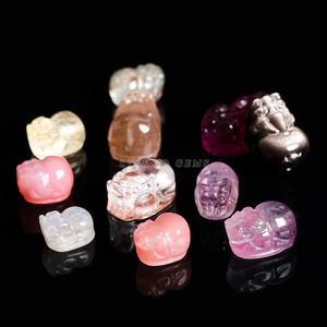 JD GEMS Vente en <span class=keywords><strong>gros</strong></span> <span class=keywords><strong>de</strong></span> perles irrégulières en améthyste naturelle Pixiu, pendentifs, pierres <span class=keywords><strong>de</strong></span> guérison pour la fabrication <span class=keywords><strong>de</strong></span> bijoux DIY, emballées en boîte - Product Image 4