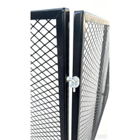 Composteur de jardin en acier KINGSTAR 800L, cadre modulaire à fixation par prise, revêtement poudré, montage facile, robuste, résistant aux intempéries, pour extérieur