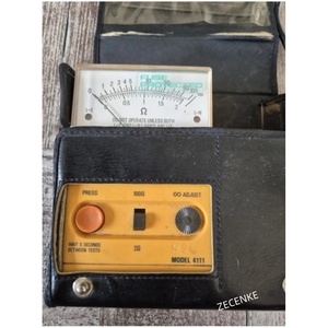 Probador de Línea a Tierra/Loop de Tierra Kyoritsu Vintage <span class=keywords><strong>Line</strong></span> 4111 con Caja, Usado - Product Image 5