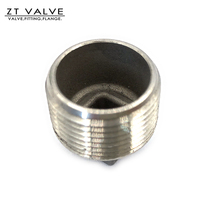 Bouchon vissé à tête carrée en acier inoxydable 1/2 Npt fileté 2 bouchon de raccord de tuyau