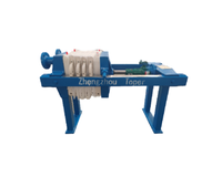 Presse à filtre manuelle mini 1m2, taille de la plaque filtrante 320x320mm