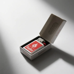 Loạt in ấn thư mục hộp cho bao bì carton cho thương mại điện tử <span class=keywords><strong>Zippo</strong></span> Thuốc lá nhẹ hơn trường hẹn-phong cách gấp quà tặng bao bì - Product Image 3